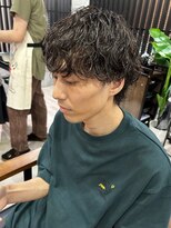 メンズ リコ(MEN'S RICO) 波巻きスパイラル波巻きパーマ波巻きウルフメンズパーマ【大和】