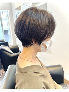 ブロック(BLOCK) イメチェン 似合わせカット 美髪 30代 40代 50代 大人ショート