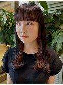 韓国スタイル/透明感カラー/インナー