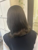 アルーシェ 錦糸町店(Alushe)&nbsp;透明感抜群オリーブグレーカラー【髪質改善/錦糸町】