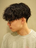 フィフス 栄(fifth)&nbsp;再現性高い波巻きスパイラルパーマ×刈り上げマッシュ