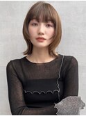 【MINX】似合わせ小顔レイヤーボブウルフ_銀座/髪質改善