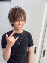 メンズサロン キング 枚方店(Men’s salon K!ng)&nbsp;波巻きツイストスパイラルパーマ/フェザーパーマ/眉毛/メンズ