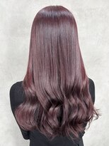 ルノン(LUNON) 暗めカラーグランマッシュデザインカラーフェイスフレーミング