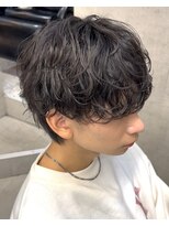 アイトーキョー 池袋(AI TOKYO)&nbsp;ラウンドマッシュ×シャドウパーマ/池袋/池袋駅