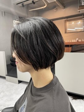 バディ 中野駅前店(BUDDY) ショートボブ【中野美容室/東中野/新中野/髪質改善】