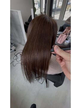 エン 久安(en.) ナチュラルでも品のあるヘーゼルブラウンヘア