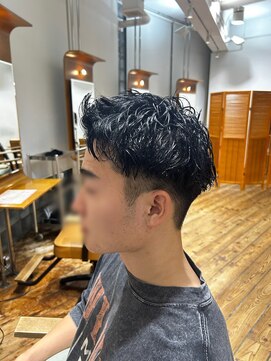 メンズパーマ/ツイストスパイラルパーマ/ニュアンスパーマ