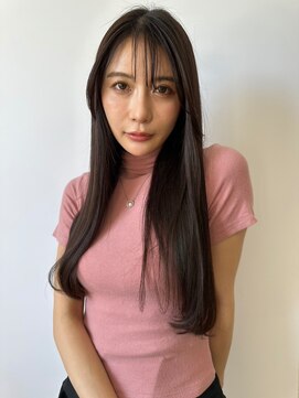 ショコラブラウン12/7レイヤーカットココアベージュ