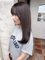 セットアップ 倉敷美和店(SET-UP)&nbsp;髪質改善 グレージュ トリートメント 艶髪ロング