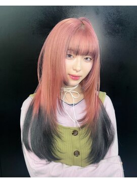 ヌル 原宿店(Null) エンドカラー/ブリーチデザインカラー/ルーツカラー/姫レイヤー
