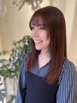 レイ(Lei)&nbsp;ピンクブラウン レイヤーカット