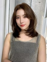 ボンドストーリー 那覇おもろまち店(Bond Story)&nbsp;柔らかく揺れるレイヤーミディ