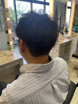 ニューヨーク ニューヨーク マザーズ イオン四條畷店(NYNY Mothers) メンズショートパーマ