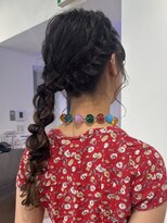 カシェル トウキョウ(Cashel Tokyo)&nbsp;サイドあみおろし　ヘアセット
