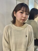 メイカ(MEIKA) ”くびれヘア×モカブラウンカラー”