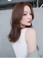 レア 銀座(Le'a)&nbsp;レイヤーカットハイレイヤー顔周りカット韓国風レイヤー髪質改善
