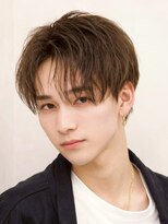 ルーシー 名古屋栄(LUCEY)&nbsp;センターパートニュアンスパーマフェザーパーマ波巻きパーマ
