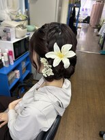 ジュン 小岩&nbsp;編み込み横団子