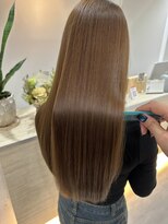 マレバイリベル 西中島(mele. by Libelle)&nbsp;オリーブベージュ×髪質改善
