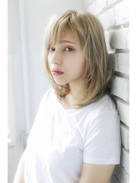 プライズ 池袋店(prize) ストレートヘア＿ダブルバング＿伸ばしかけ【池袋】175