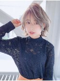 ＋3歳オトナっぽかわいい美人ワンサイドショート