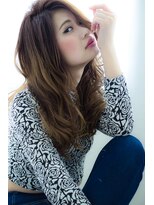 オンリエド ヘアデザイン(ONLIed Hair Design)&nbsp;【ONLIed】アッシュグラデーション×厚めなロング