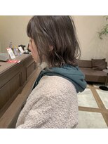 シャンドゥール 栄店(CHANDEUR) 寒色カラー透け感透明感×ツヤ髪インナーカラー× ボブ