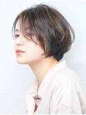 丸みショートボブ