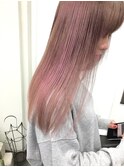 ケアブリーチペールピンクイルミナカラー