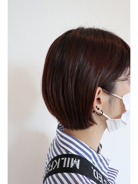 ヘアーアンドネイルフォレスト(Hair&Nail FOREST.) 耳かけショートスタイル