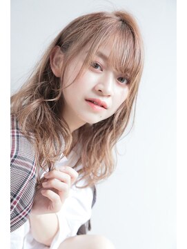 ロンドフルール 大宮東口(Lond fleur) 【林　飛夕也】ミルクティーベージュ×ゆるふわウェーブ