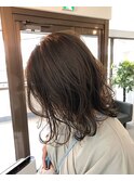 無造作カールセミディ