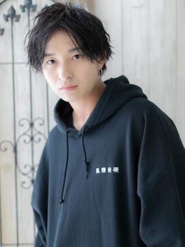 モッズヘア メン 南越谷南口店(mod's hair men) 爽やかダークアッシュモテ髪ヘムライトウェーブH