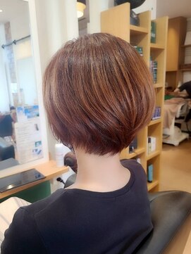 リシェールグリーン 越谷花田店(RICHAIR GREEN) ショートボブ