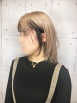 ヘアアンドビューティー ミック(Hair & Beauty miq)&nbsp;ウルフレイヤーで、オシャレ女子◎インナーカラーで小顔効果◎