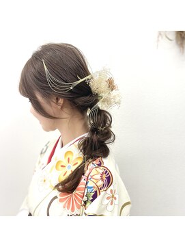 プリマ アンジュ 中目黒店(PRIMA ange) 卒業式 ハーフアップ ヘアセット ヘアアレンジ 中目黒