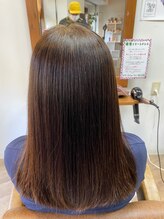 ヘアーフリージー(Hair Freasy) 縮毛矯正+オッジィオット翡翠Ｗトリートメント