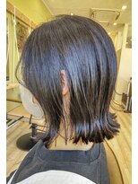ヘアーライフイチゴイチエ(Hair Life 151A)&nbsp;パッツン外ハネボブ