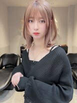 ロンド レア 天神大名店(Lond Le’a)&nbsp;インナーカラー/イヤリングカラー/ミルクティー/ケアブリーチ/