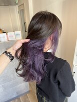 トリムバイエンヴィ(tlim by ENVY)&nbsp;パープルインナーカラー