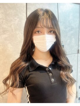 ガルボ ヘアー(garbo hair) #高知 #美容室 #プルエクステ #ロングヘアー #ブラウン #10代