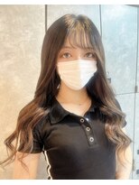 ガルボ ヘアー(garbo hair) #高知 #美容室 #プルエクステ #ロングヘアー #ブラウン #10代