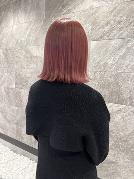 ノア(NOAH) チェリーピンク×外ハネボブ