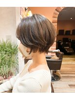 フェイバー 警固店(FAVOR)&nbsp;ハイトーン丸みショート　パーソナルカラー/ショート