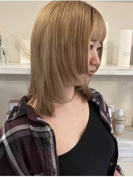 シュシュ(chouchou) ミルクティーアッシュ/chouchouスタイル/心斎橋20代30代