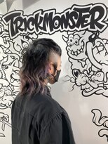 トリックストア(TRICK STORE) 普通のサロンでは伝わりにくい個性派ウルフカット