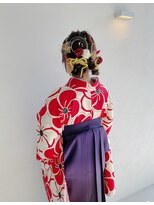 ソッチ(sotti.)&nbsp;卒業式　袴ヘアアレンジ