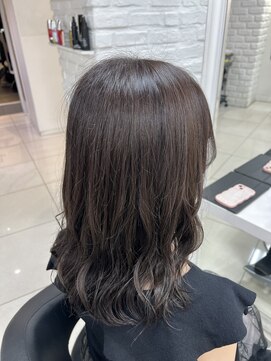 アッシュ 吉祥寺店(Ash) 【ブリーチなし】透明感たっぷりアッシュグレージュ