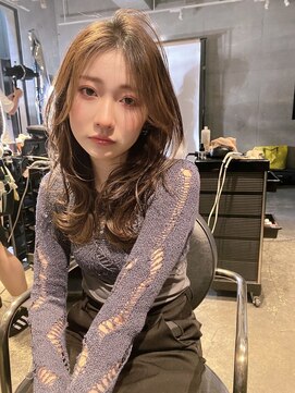 髪質改善と縮毛矯正の専門店 サンティエ(scintiller) ロングレイヤー　鹿児島